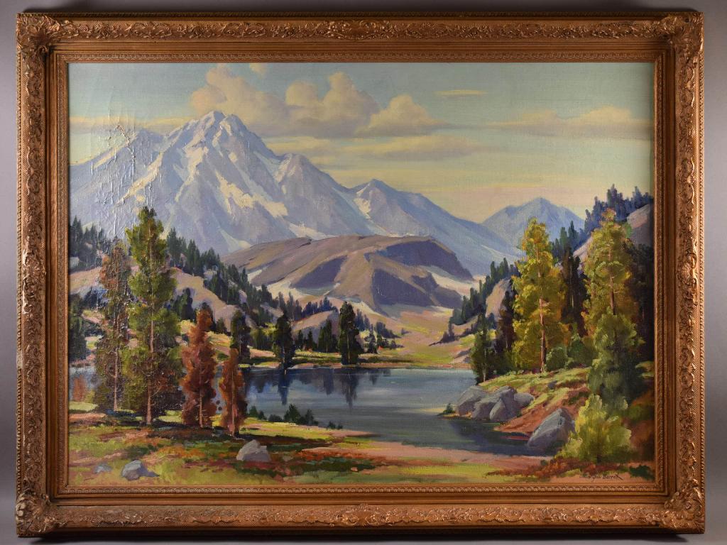 OLIVER GLENN BARRETT "SIERRA GRANDURE" PAINTING (1 of 5)