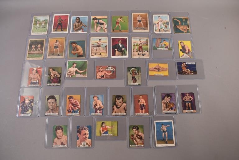 LOT OF 36 VINTAGE CIGARETTE TRADING CARDS (1 of 7)
