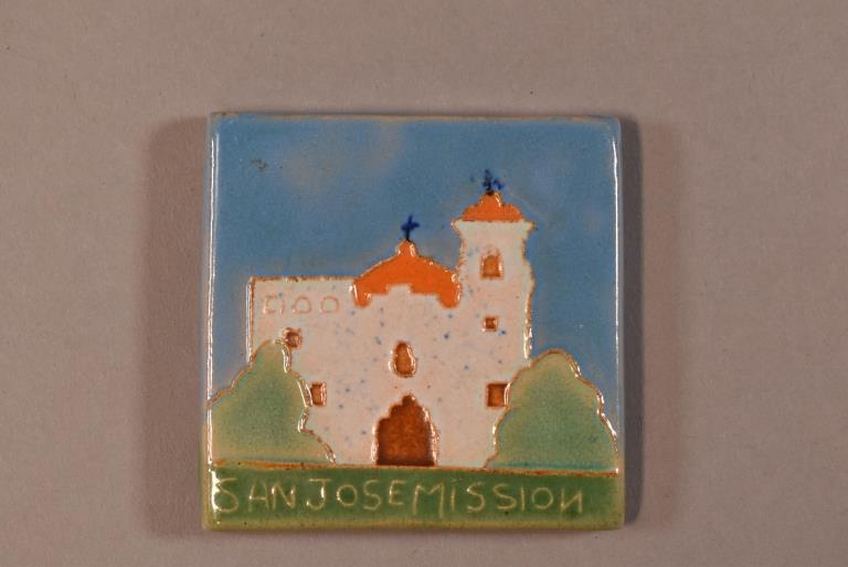 SMALL SAN JOSE MISSION TILE (1 of 2)