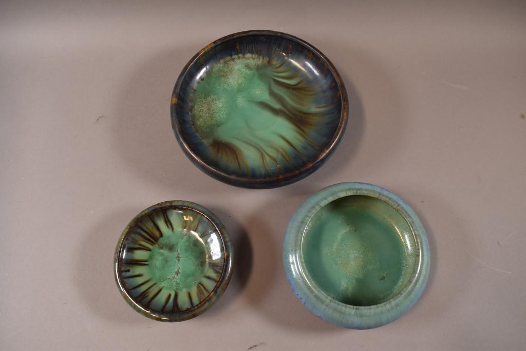 3 FULPER POTTERY BOWLS (1 of 5)