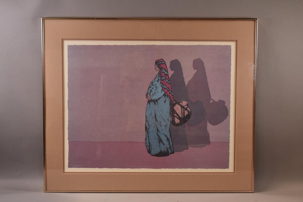 AMADO PENA "LA PORTADORA DEL AQUA" PRINT (1 of 6)