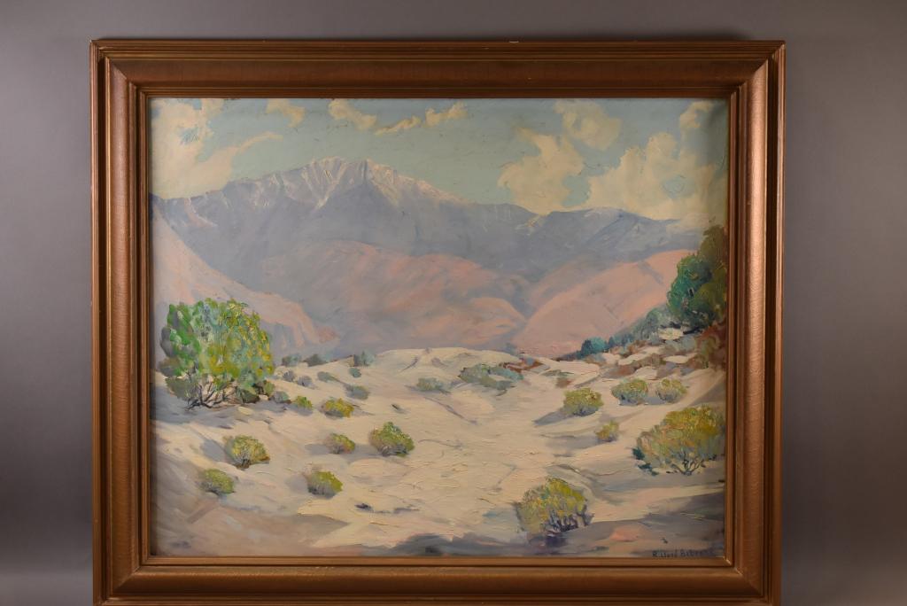 ROSCOE LLOYD BABCOCK DESERT SCENE PAINTING (1 of 4)