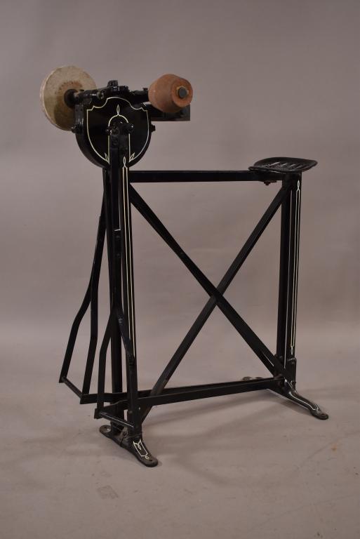 ANTIQUE FOOT PEDAL SHARPENING TOOL (1 of 3)