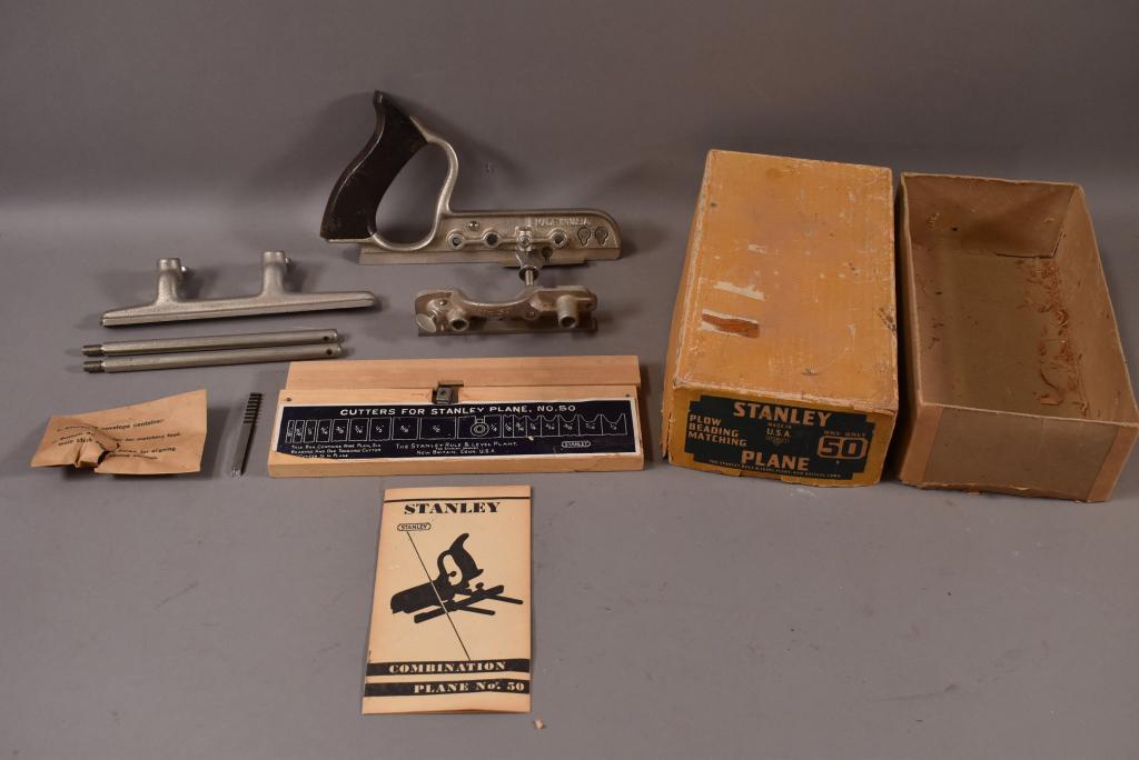 STANLEY  #50 PLOW BEADING MATCHING PLANE (1 of 8)