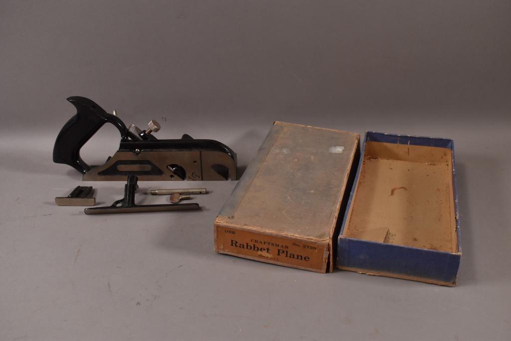 VINTAGE CRAFTSMEN #3730 RABBET PLANE (1 of 4)