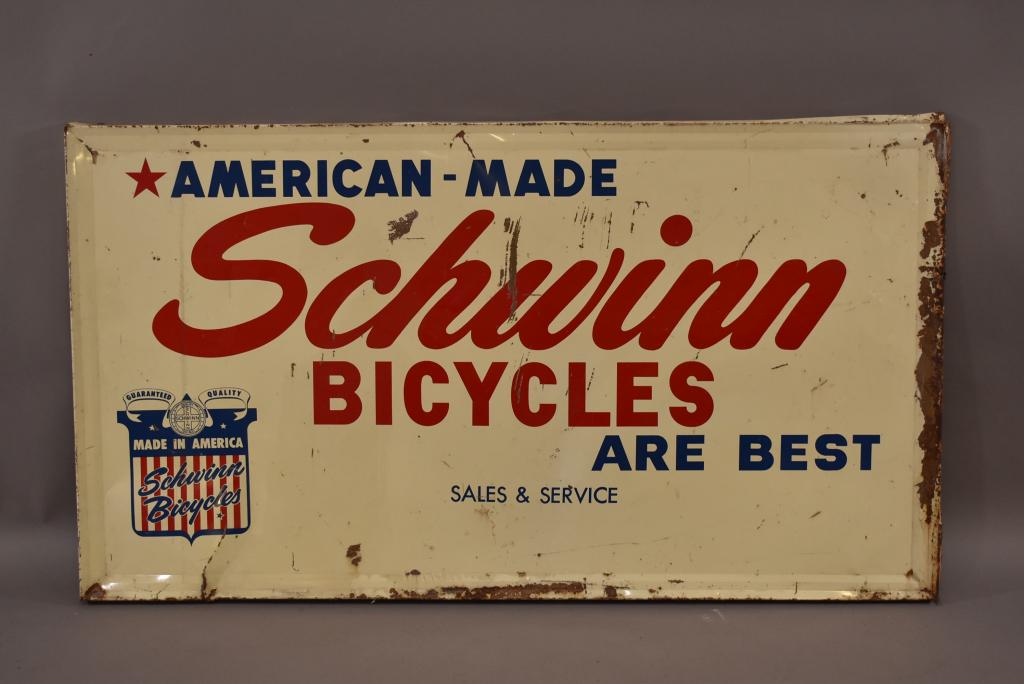 SCHWINN BICYCLES SST SIGN (1 of 2)