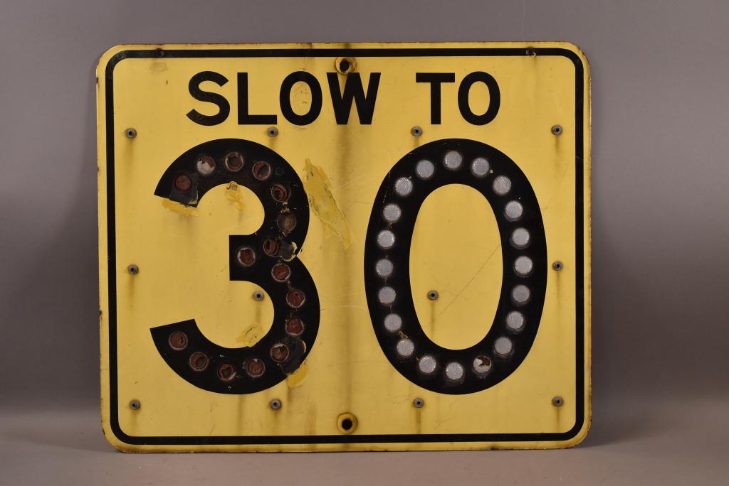 SSP SPEED LIMIT SIGN (1 of 4)