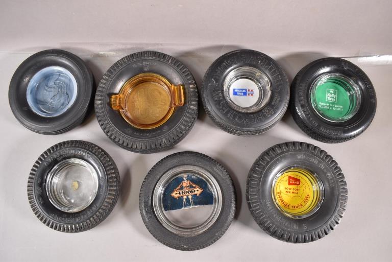 7 MISC. TIRE ASHTRAYS (1 of 4)