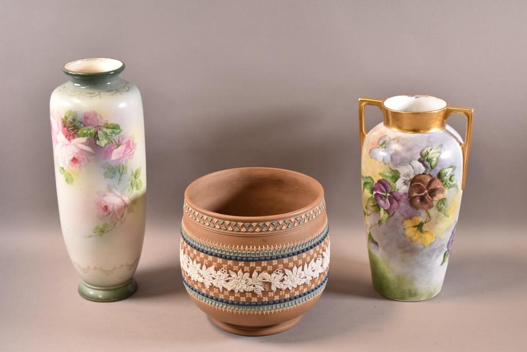 3 PIECES OF PORCELAIN (1 of 10)