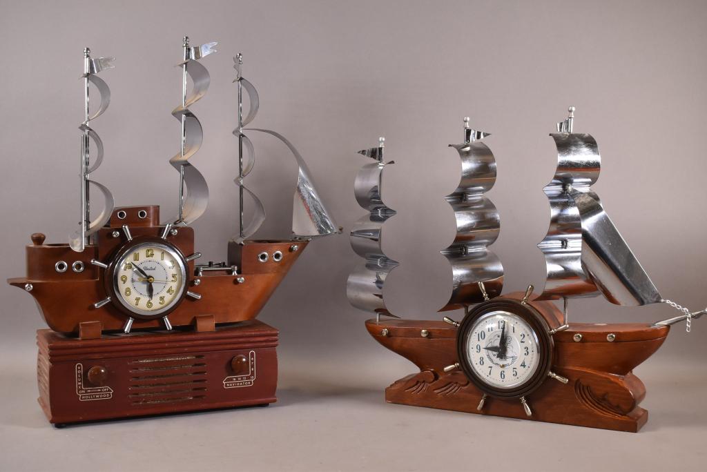 SHIP'S CLOCK & SHIP'S CLOCK RADIO (1 of 5)