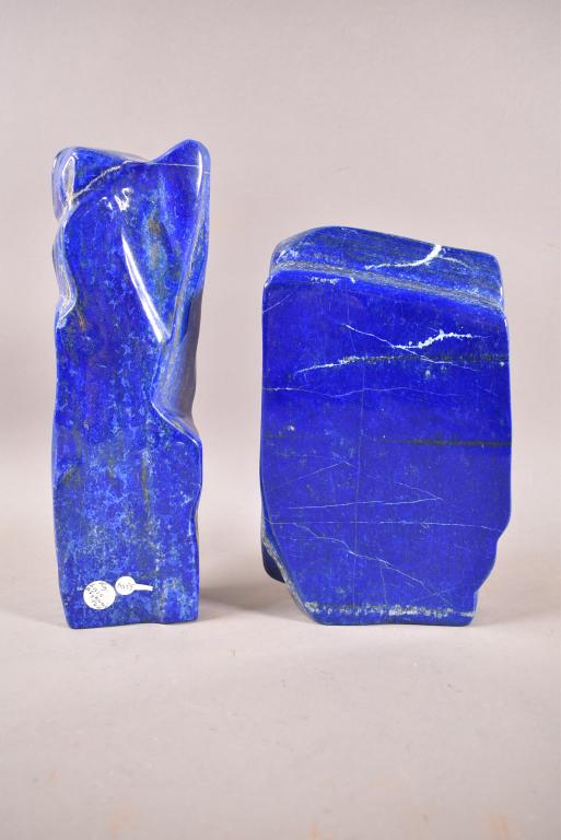 2 PCS. LAPIS LAZULI AFGHANISTAN FREE FORM (1 of 3)