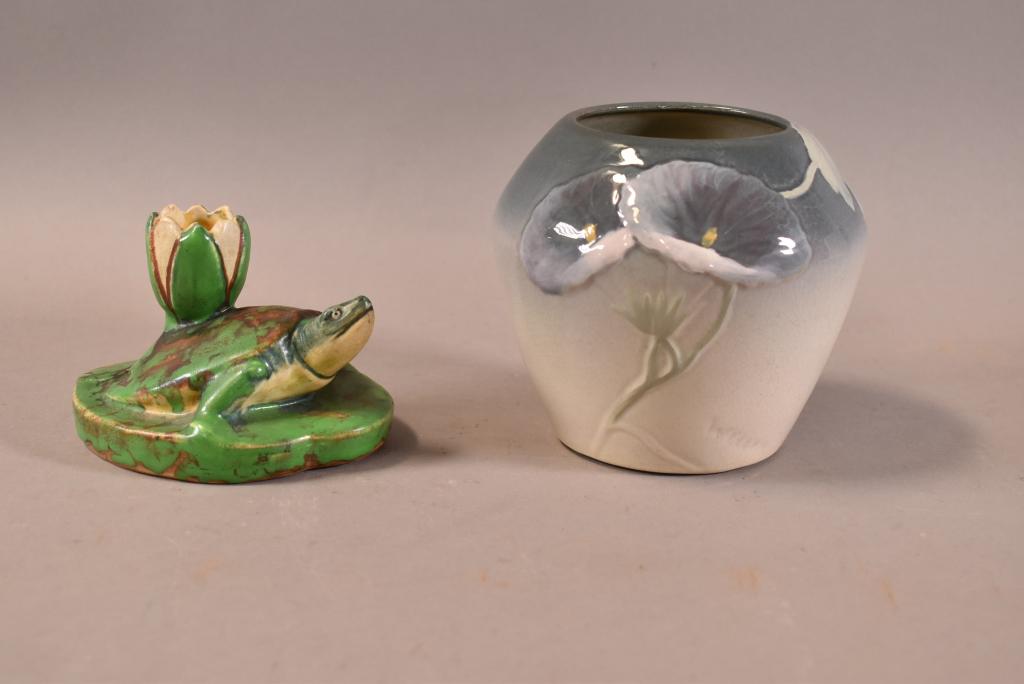 2 PIECES OF WELLER POTTERY (1 of 5)