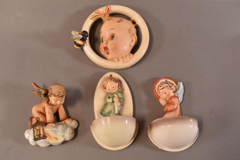 4 HUMMEL WALL PLAQUES (1 of 4)