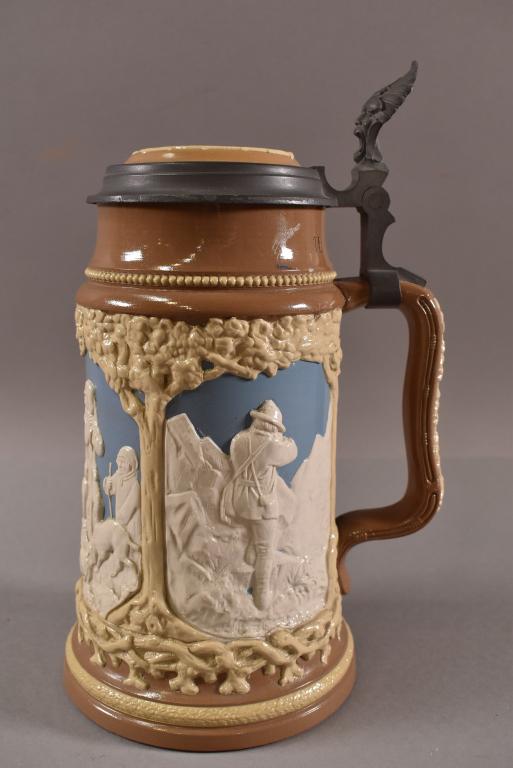METTLACH BEER STEIN (1 of 4)