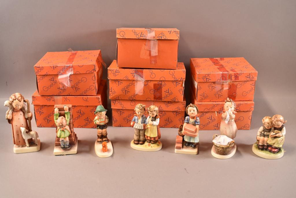 7 HUMMEL FIGURES WITH ORIGINAL BOXES (1 of 1)