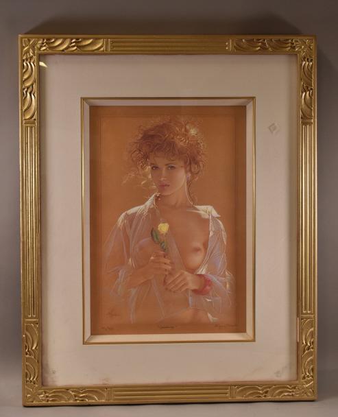 SIGNED MIGUEL PARADES "JEALOUSY" PRINT (1 of 8)