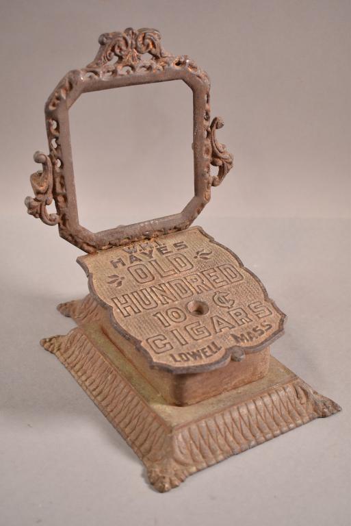 W.H.I. HAYES "OLD HUNDRED 10 CENT CIGARS" CUTTER (1 of 6)