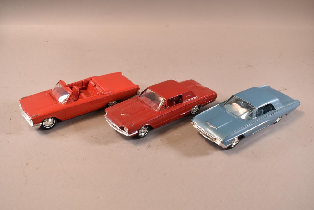 3 1960'S FORD PROMO CAR MODELS (1 of 4)
