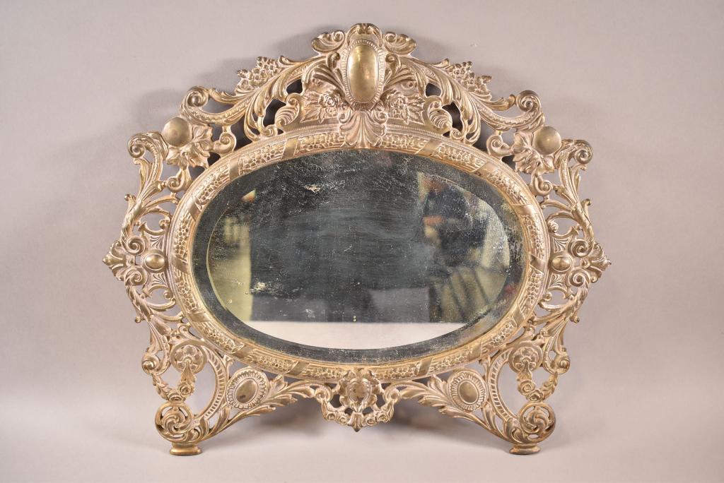 FANCY BRADLEY & HUBBARD WALL MIRROR (1 of 2)