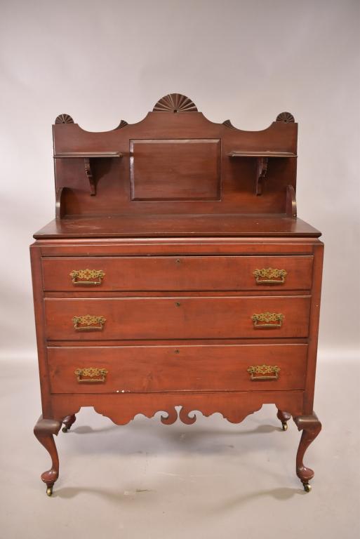 19TH CENTURY QUEEN ANNE STYLE SIDEBOARD (1 of 6)