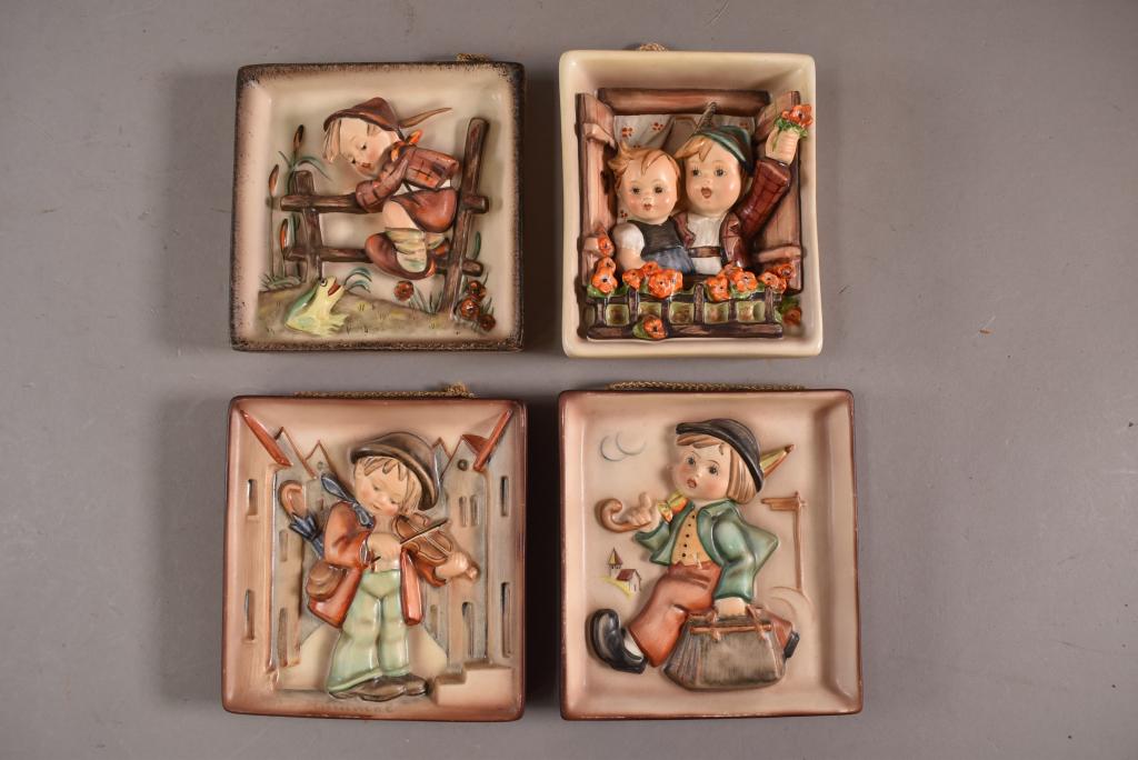 4 HUMMEL PLAQUES (1 of 5)
