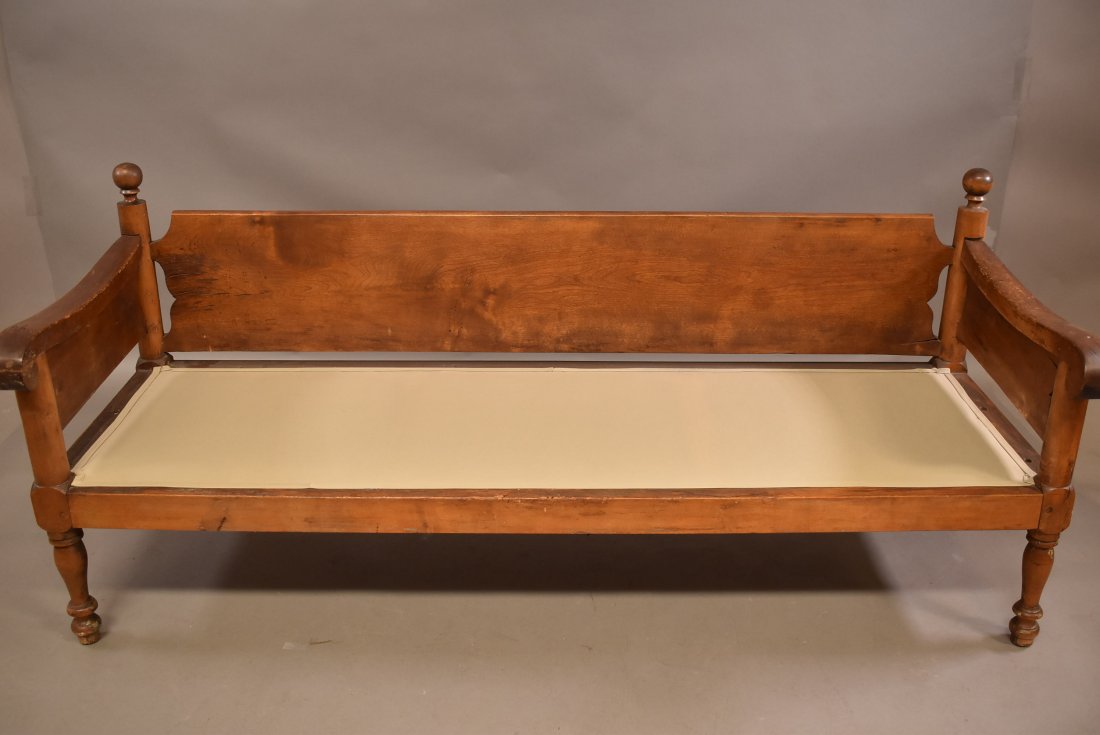 PRIMITIVE ROLLED ARM BENCH (1 of 5)