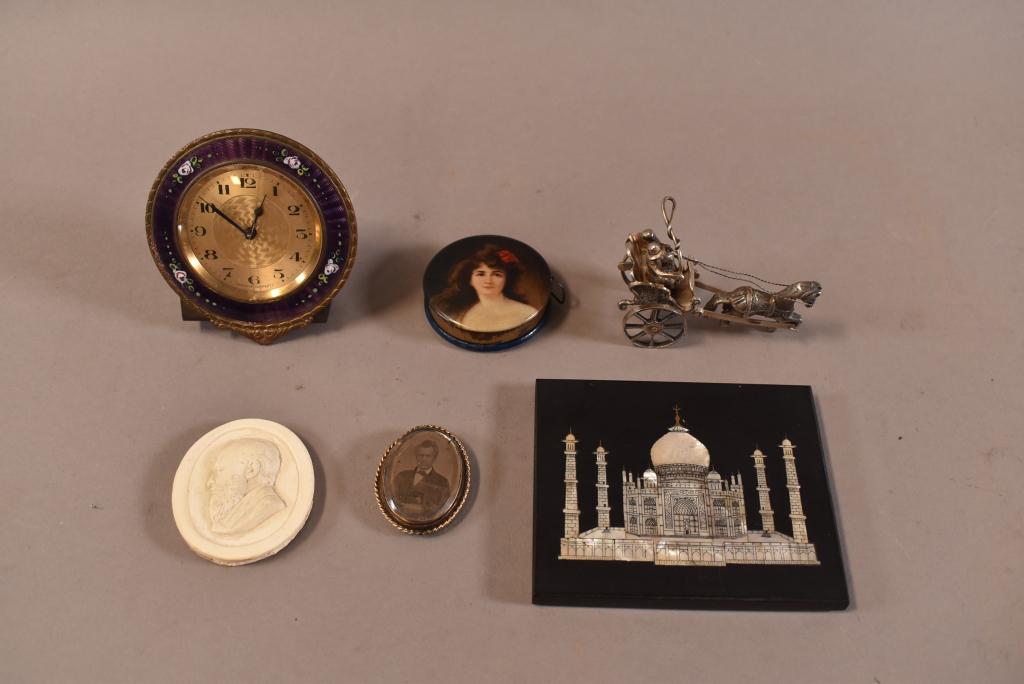 6 PIECES ANTIQUE MISC. MINIATURE ITEMS (1 of 5)