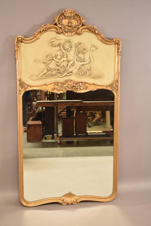 FRENCH TRUMEAU MIRROR (1 of 6)