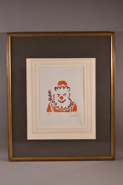 SIGNED & NUMBERED PICASSO LITHOGRAPH (1 of 7)