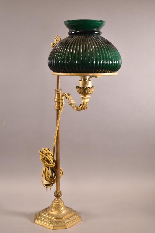 BRONZE ADJUSTABLE DESK LAMP (1 of 4)