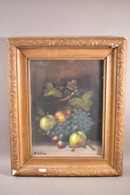 ANTIQUE FRAMED STILL LIFE PAINTING (1 of 4)