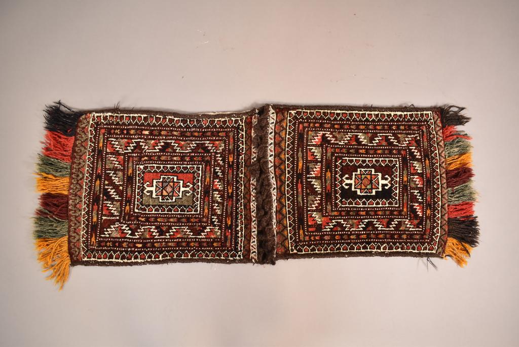 HAND WOVEN PERSIAN SADDLE BAG (1 of 3)