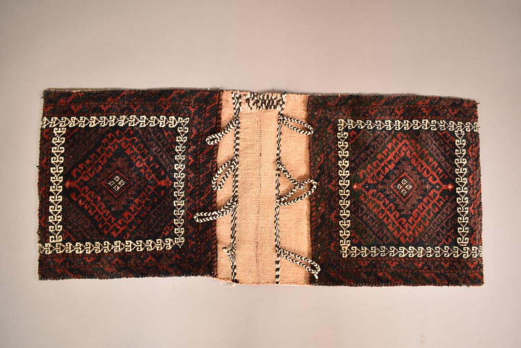 HAND WOVEN PERSIAN SADDLE BAG (1 of 3)
