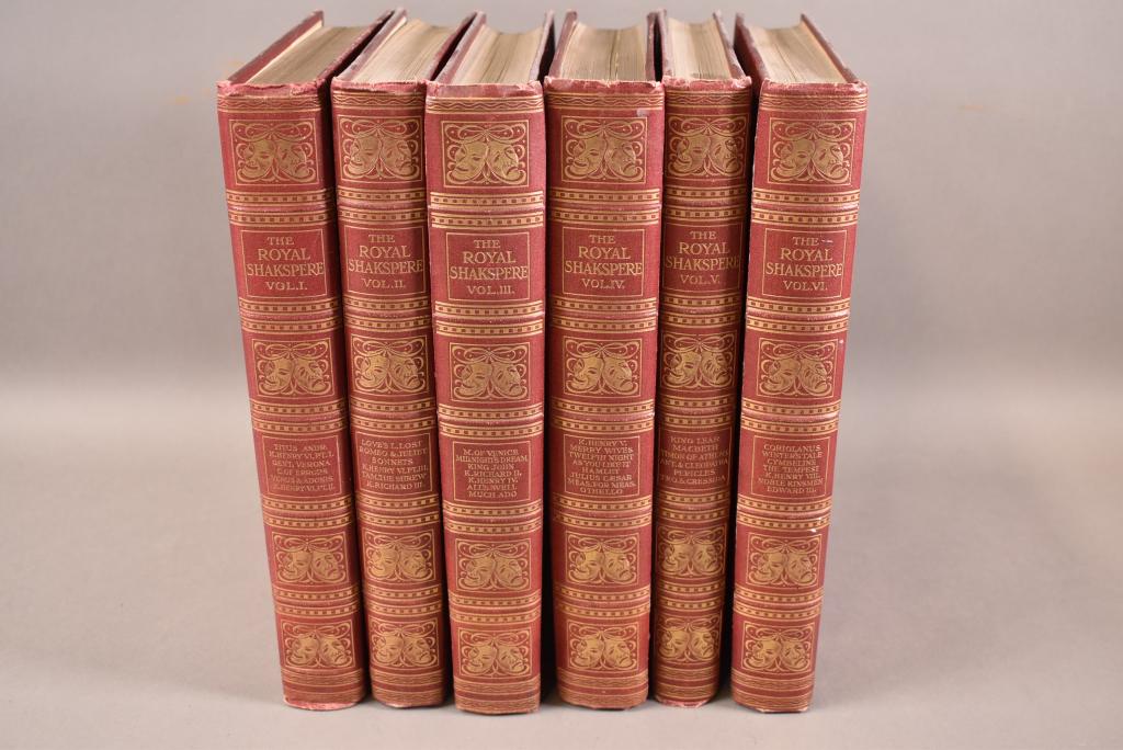 THE ROYAL SHAKESPEARE 6 VOL SET (1 of 7)