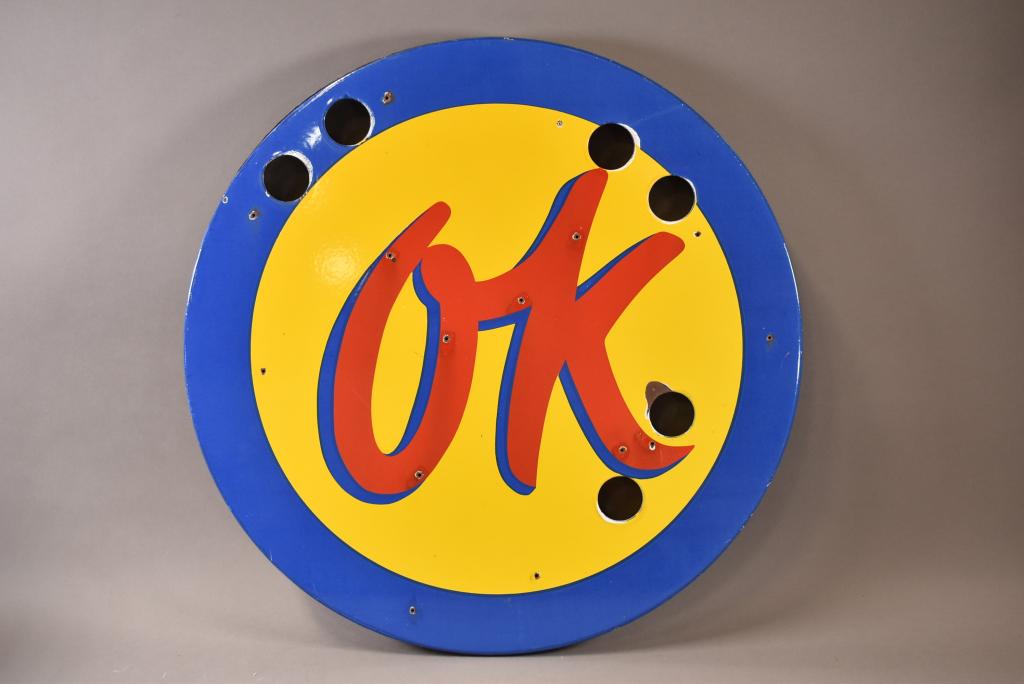 OK (CHEVY) NEON SIGN (1 of 4)