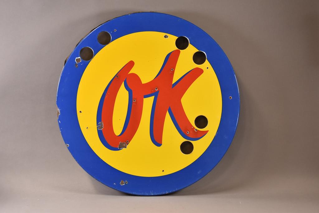 OK (CHEVY) NEON SIGN (1 of 5)