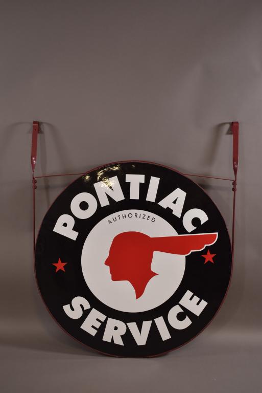 PONTIAC SERVICE FANTASY HANGING SIGN (1 of 2)