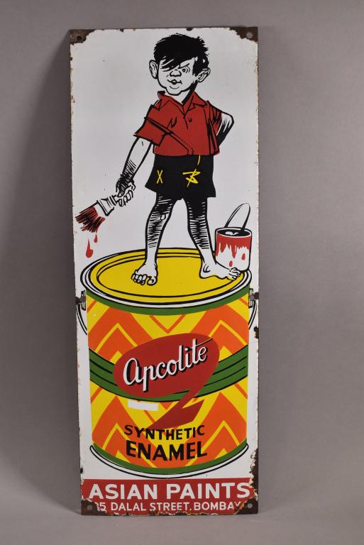 ANCOLITE PORCELAIN PAINT SIGN (1 of 5)