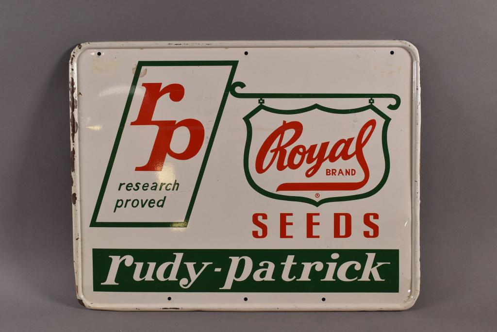 ROYAL SEEDS TIN SIGN (1 of 3)