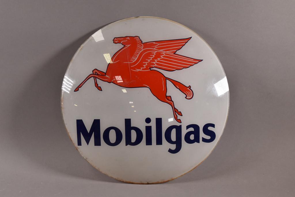 MOBILGAS 16" DIAMETER GASOLINE LENS (1 of 4)