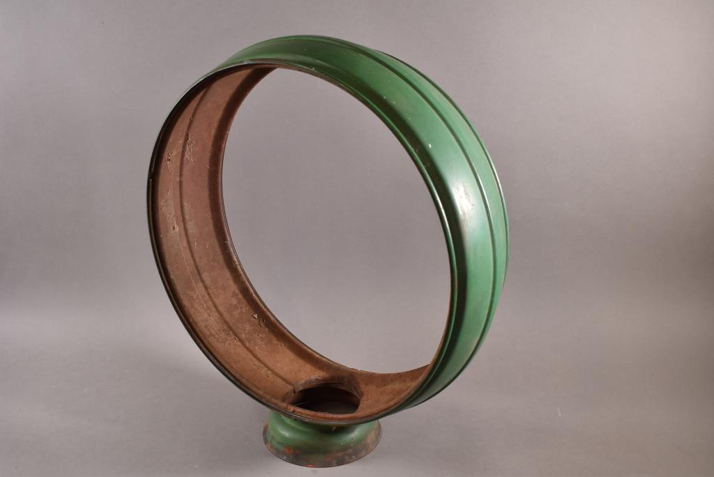 16 1/2" METAL GAS GLOBE LENS BODY (1 of 3)