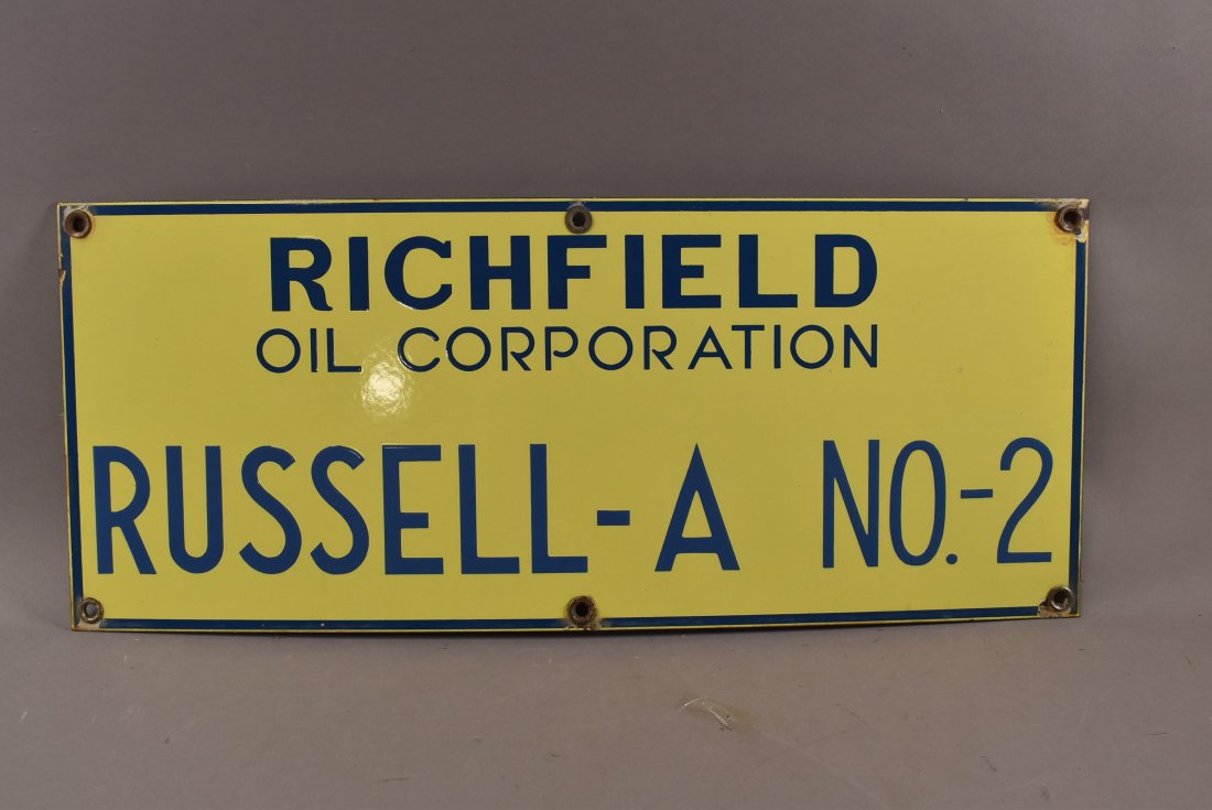 RICHFIELD OIL WELL SIGN (1 of 2)
