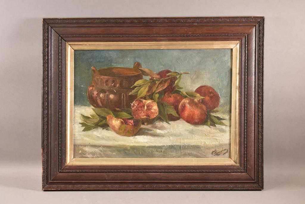 VICTORIAN STILL LIFE PAINTING (1 of 2)