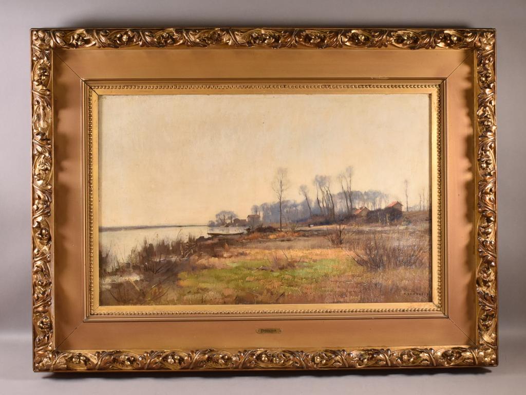 EMMANUEL PIERRE DAMOYE OIL PAINTING (1 of 6)