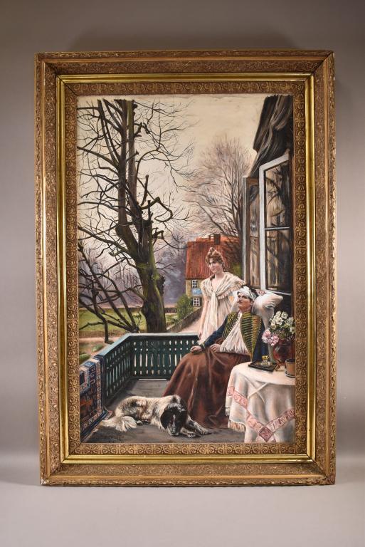 RUDOLF EICHSTAEDT OIL PAINTING (1 of 8)