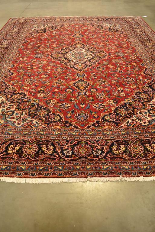 APPROX 10' 4"x 13' HANDMADE PERSIAN RUG (1 of 7)