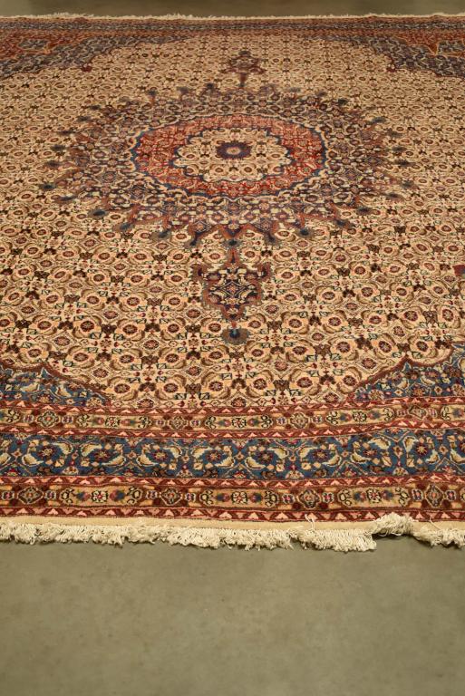 APPROX 9' 6" x 12' 9" HANDMADE PERSIAN RUG (1 of 6)