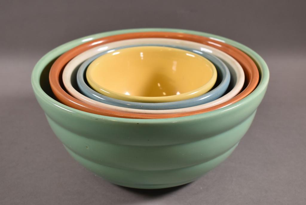 1950'S BAUER BOWL SET (1 of 4)
