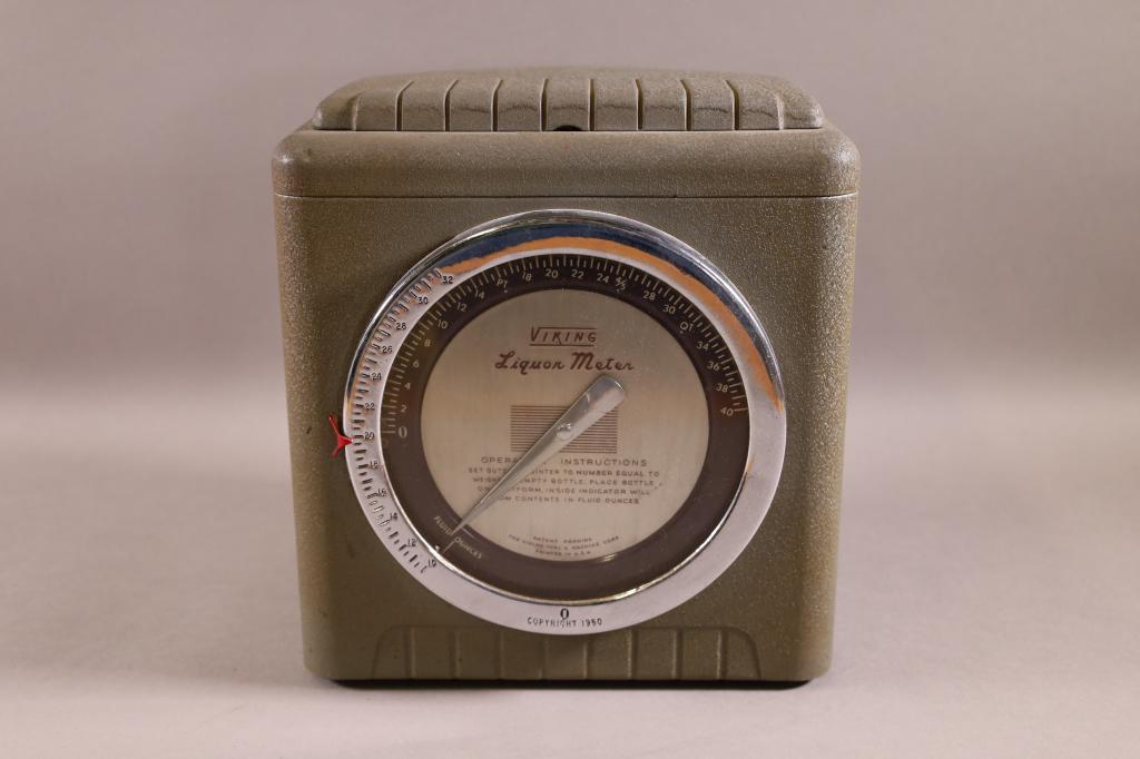 1950'S VIKING LIQUOR METER (SCALE) (1 of 4)