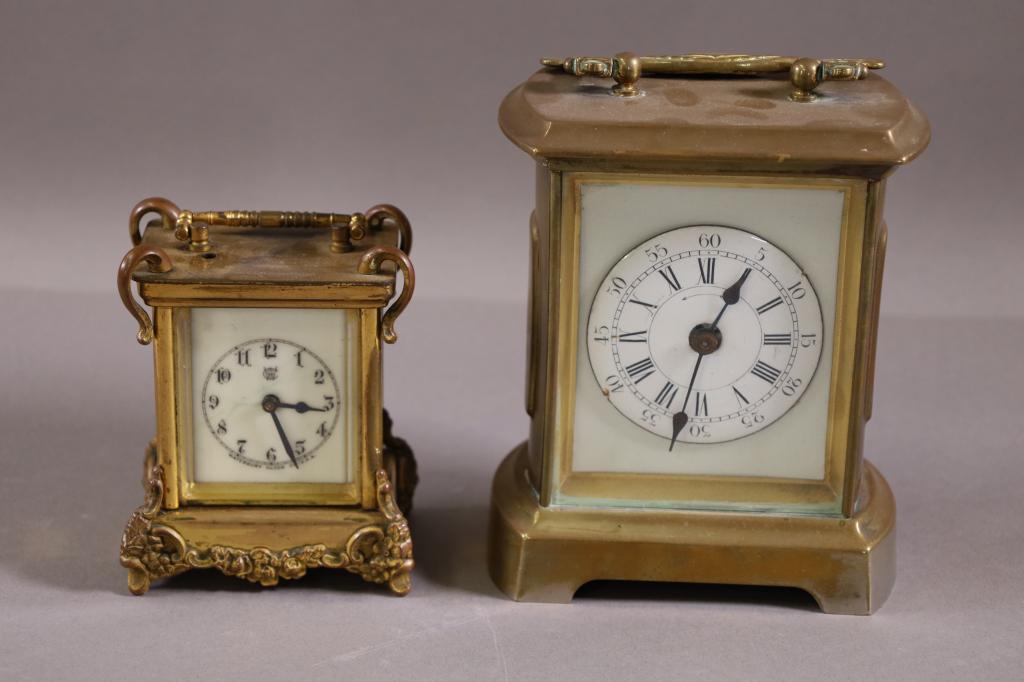 2 CARRIAGE CLOCKS (1 of 3)